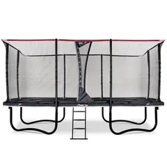 EXIT PeakPro rektangul&#230;r trampoline 305 x 518 cm | Med sikkerhetsnett