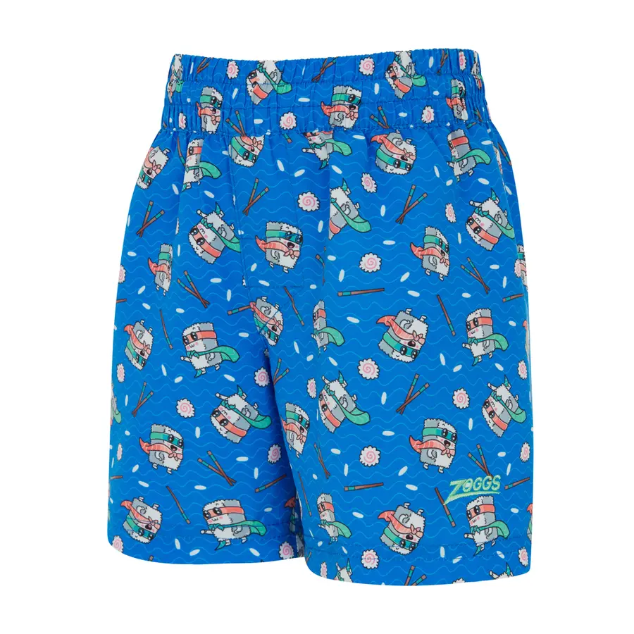 Super Sushi Badeshorts 98cm Zoggs | Blå/Flerfarget | Ecodura 