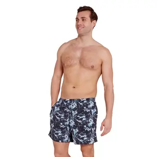 Hydro 16 Badeshorts Zoggs | Svart/Flerfarget | Ecodura