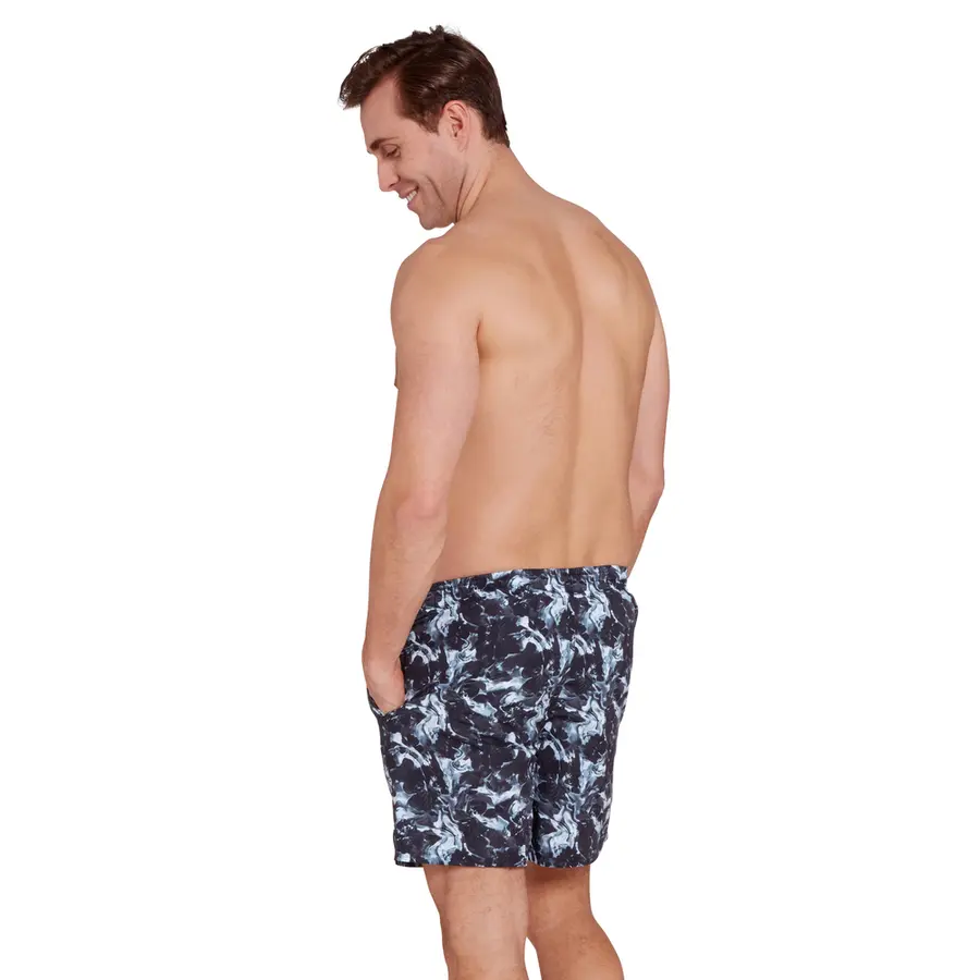 Hydro 16 Badeshorts L Zoggs | Svart/Flerfarget | Ecodura 