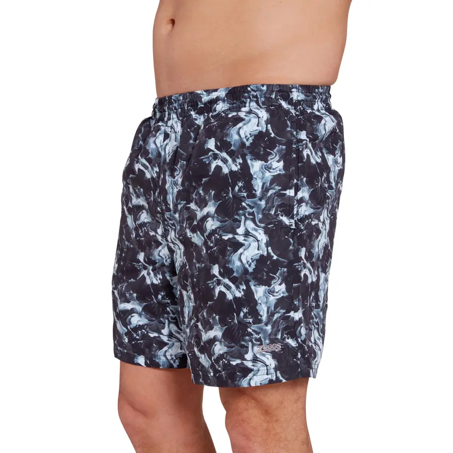 Hydro 16 Badeshorts L Zoggs | Svart/Flerfarget | Ecodura 