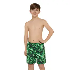 Hydro 15 Badeshorts jr 152cm Zoggs | Gr&#248;nn/Flerfarget | Ecodura