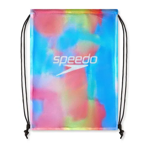 Speedo Equipment Mesh Bag Kiki Pink printed oppbevaringspose