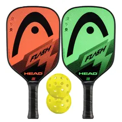 Pickleballracket Head Flash Fritid og trening | 2 racketer| 2 baller