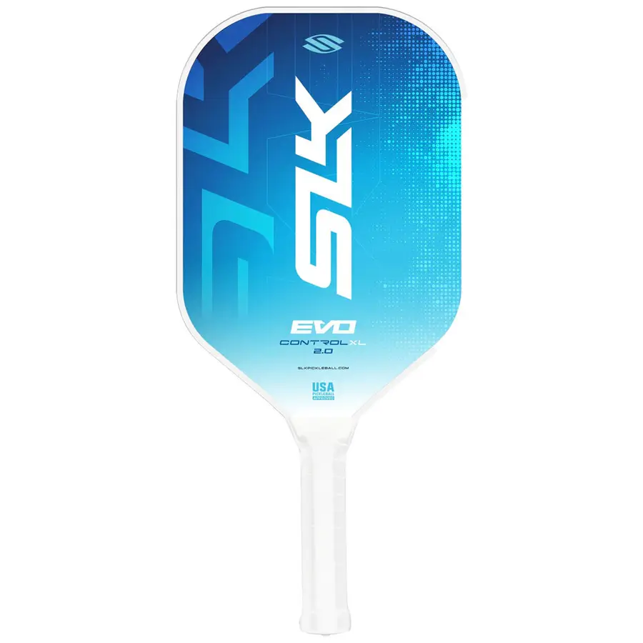 Pickleballracket SLK Evo Control 2.0 XL Trening og match | 16mm | Blå 