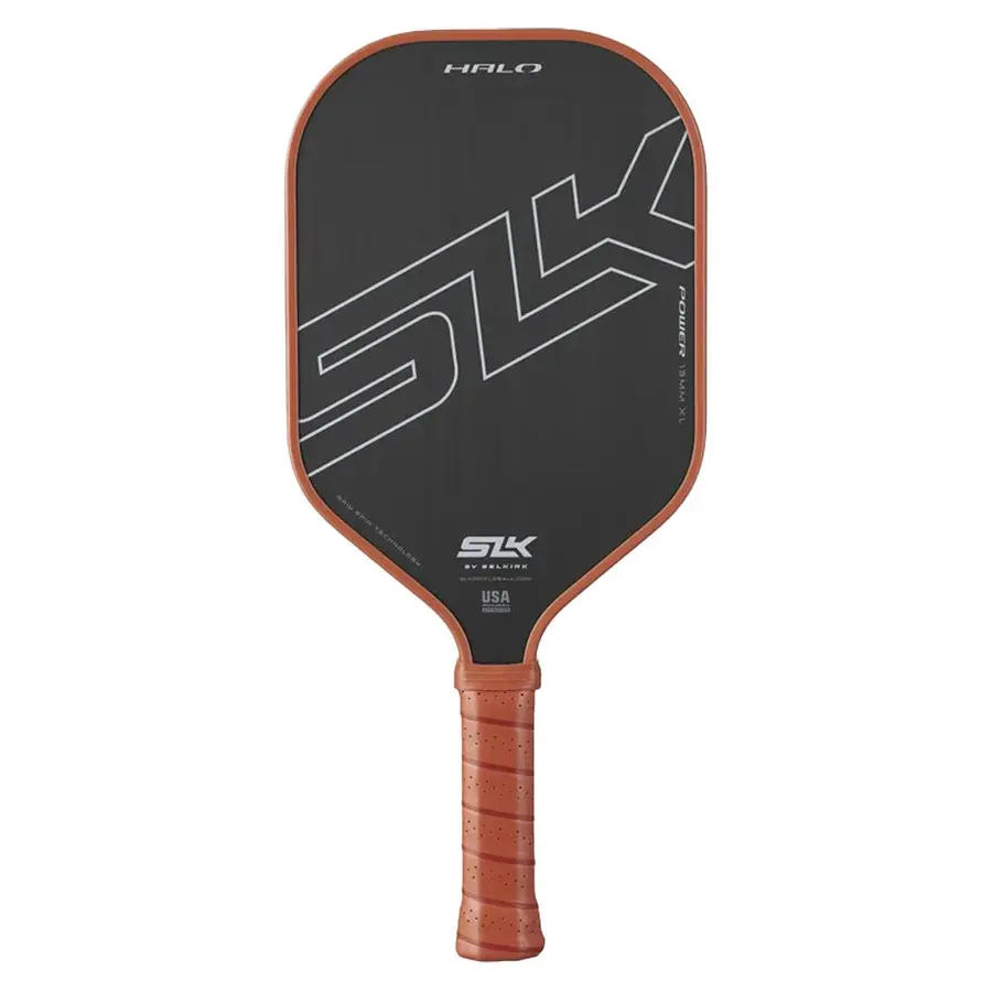 Pickleballracket SLK Halo Power XL Trening og match | 13mm | Brun/Svart 