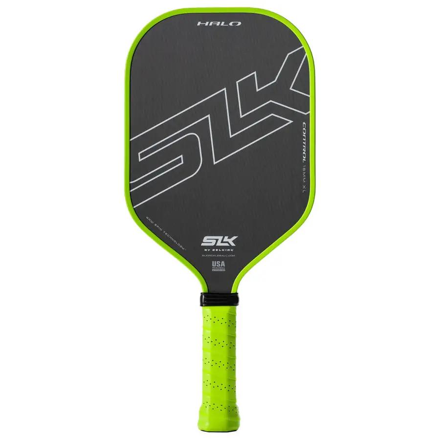 Pickleballracket SLK Halo Control XL Trening og match | 16mm | Grønn 