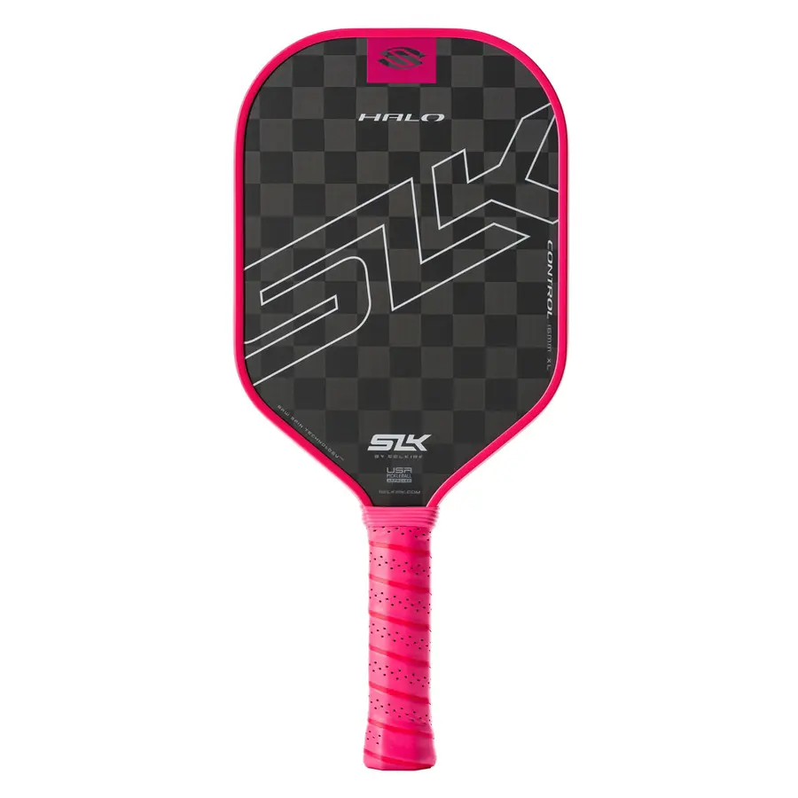 Pickleballracket SLK Halo Control XL Trening og match | 16mm | Rosa 