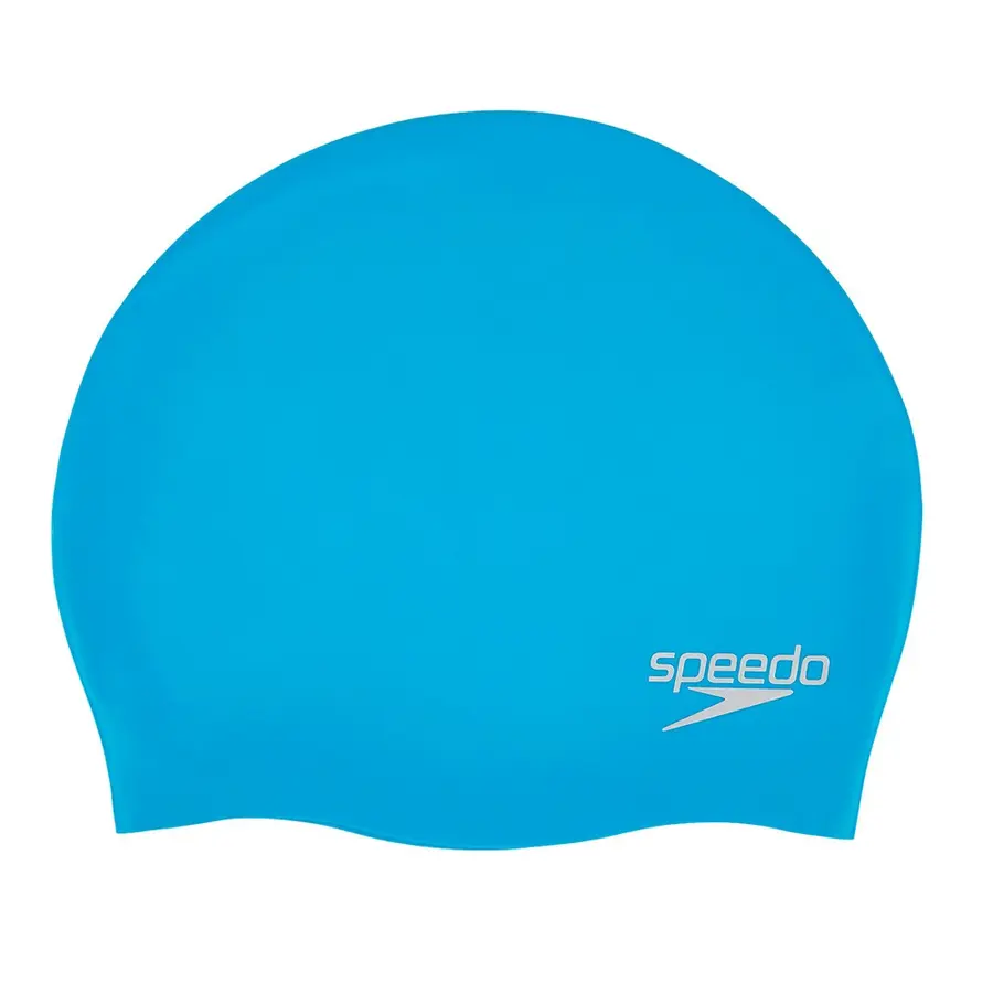 Speedo Badehette Moulded Silikon | Neon blå 