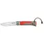 Opinel N°08 Outdoor Foldekniv | Rød Solid lommekniv for hverdagsturene 