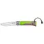 Opinel N°08 Outdoor Foldekniv | Lime Solid lommekniv for hverdagsturene 