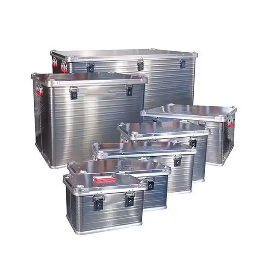 Oppbevaringskasse i aluminium 29 liter 432x335x277 mm 